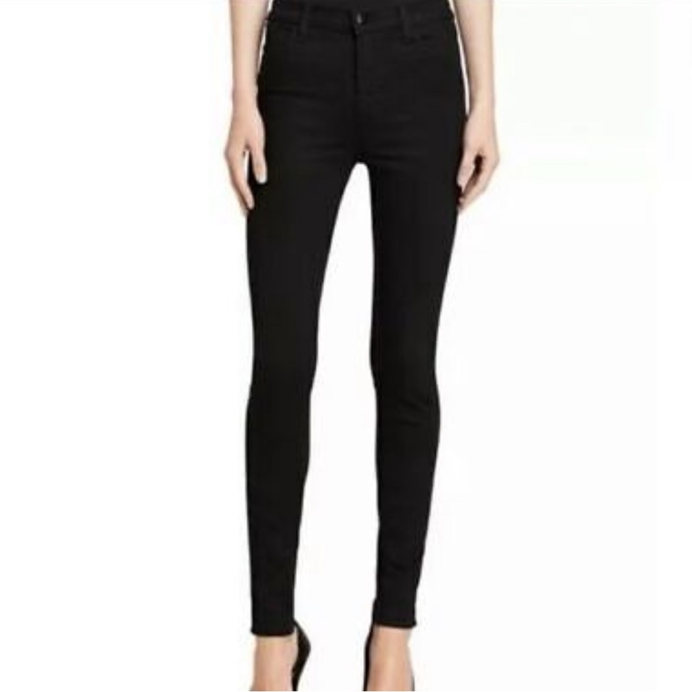 J Brand Maria High Rise Skinny in Dark Sonnet size 27